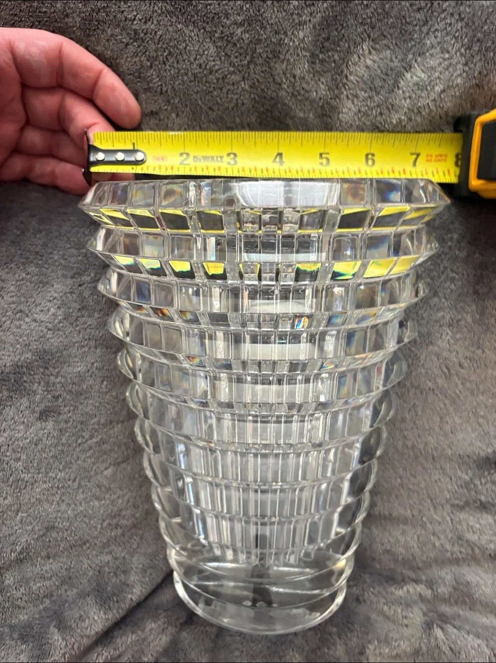 Baccarat Eye Vase.